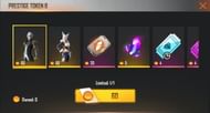 The rewards can be obtained by exchanging Prestige Token B.